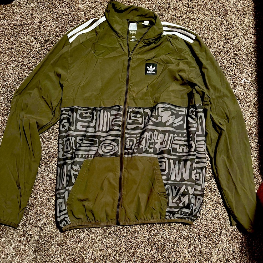 Adidas light weight zip up.